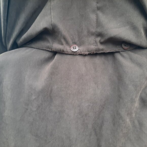 Bernardo Women’s Large Hooded Puffer Jacket Winter Coat Quilted Raccoon Fur Trim - Picture 8 of 9